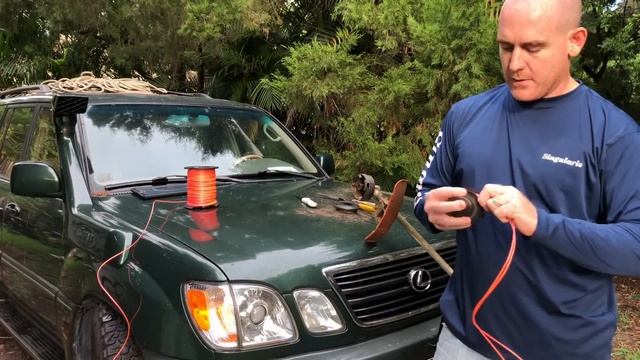 Restring a 2 sided spool on a string trimmer weed eater EASY!! смотреть онлайн
