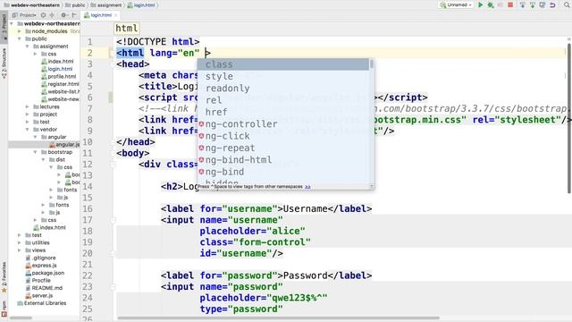 3.3 declaring angular application module webdev summer 2 2017 смотреть онлайн