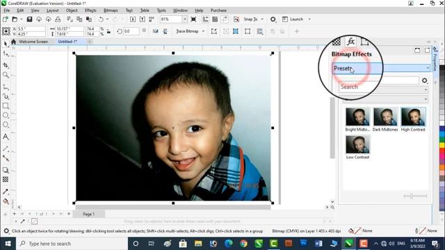 CorelDraw Evaluation Version 2022 - New Photo Effects смотреть онлайн