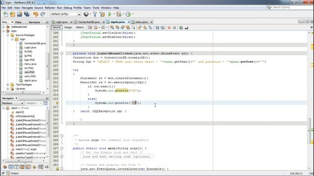 Java Netbeans Set User Login Mysql In A Different Form смотреть онлайн