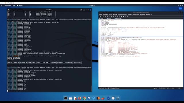 WordPress | Webseite hacken durch SQL Injection смотреть онлайн