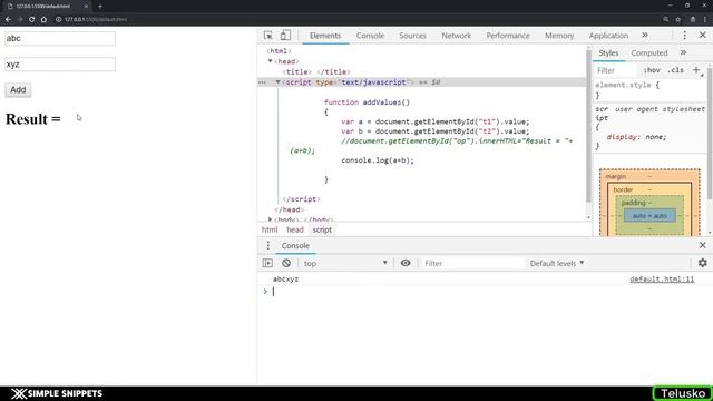 #32 Debugging in JavaScript using Chrome Dev tools | Console Log Method смотреть онлайн