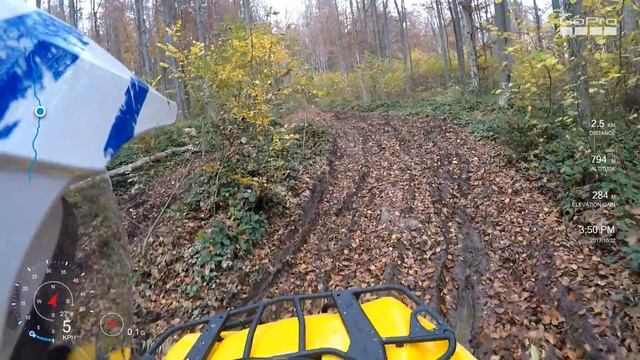 Маршрут, Обавський камінь // Can Am Outlander 570 смотреть онлайн
