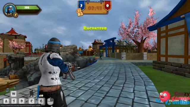 Play Ninja Clash Heroes || Walkthrough CrazyGamesOnline смотреть онлайн