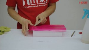 Объемные буквы. Этапы сборки