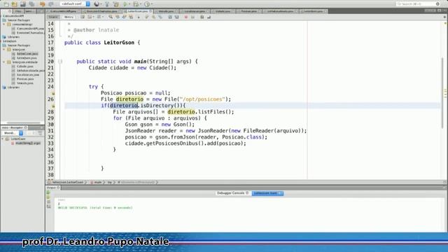 Como ler arquivos JSON em Java смотреть онлайн