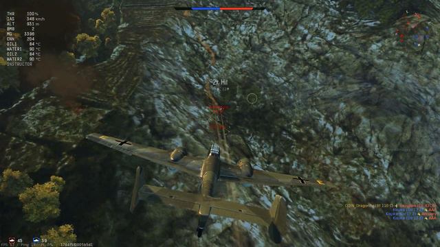 War Thunder Air #001 (PC/DX11) - BF-109 E3, BF-110 C4 and JU-87 D3 first place on Spain смотреть онлайн