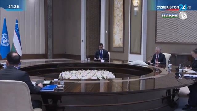 Шавкат Мирзиёев Одри Азуле билан учрашув ўтказди смотреть онлайн