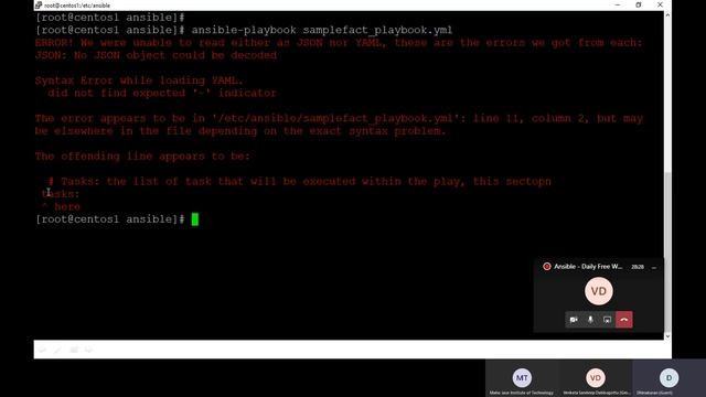 Ansible Playbook and Dynamic Facts with Labs | Ansible Tutorial for Beginners Series | ILT | Part смотреть онлайн