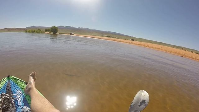 Trying the modified K1 Challenger Kayak смотреть онлайн