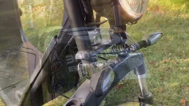 Fatbike El-moped X9 Trafikgodkänd Mopedklass EU Klass 1 35km/h - 1500W 12Ah - 3nds смотреть онлайн