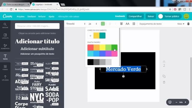CANVA - Como Fazer um LOGOTIPO - Como Criar uma LOGOMARCA смотреть онлайн