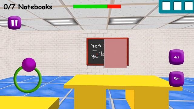 Baldi's Basics in Education - Gameplay Walkthrough Part 5 - New 3D Update (iOS) смотреть онлайн