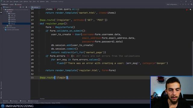 Flask Full Series - Web Application Development with Python - User Auth Part 1 - Episode 11 смотреть онлайн