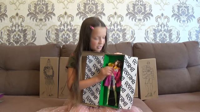 2-я волна Barbie BMR1959!!! Барби шатенка на высоком теле BMR1959!!! смотреть онлайн