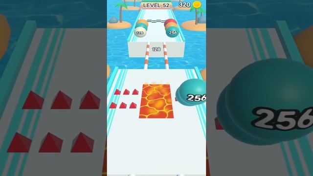 2048 Runner Balls: Ball games ! All Levels Gameplay (49-55) android,ios смотреть онлайн