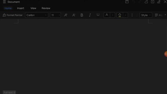 Menampilkan Ruler/Penggaris Di Word Android (Polaris Office, WPS Office, Ms. Office)