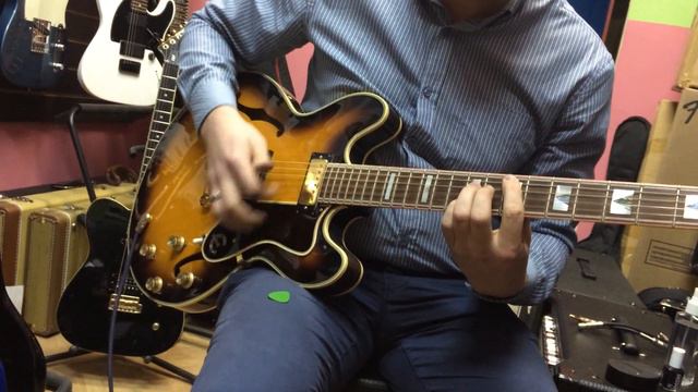 Epiphone Elitist Sheraton (Japan) смотреть онлайн