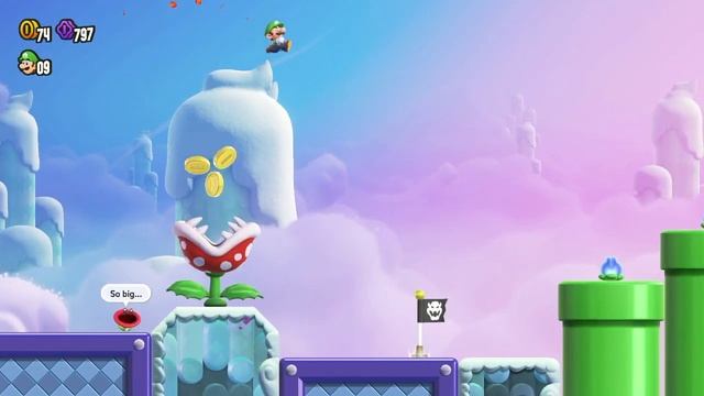 Super Mario Bros Wonder Badge Challenge Floating High Jump 1 Episode 31 смотреть онлайн