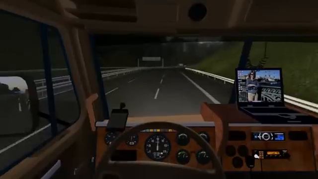 German truck simulator MAZ-500 V8 TURBO.avi смотреть онлайн