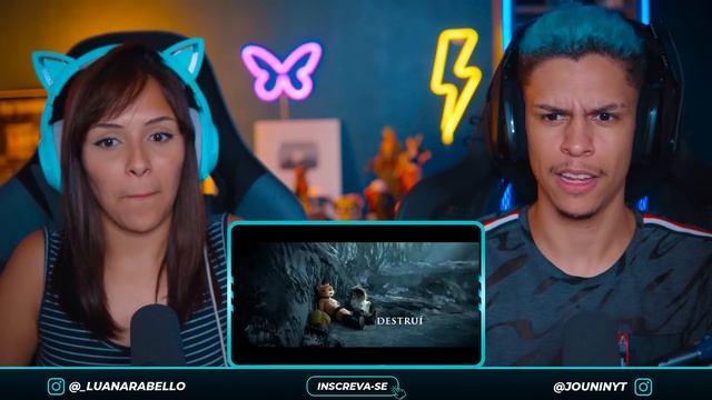 NINJA RAPS - Última Vida | Lobo/Morte | [React em Casal] ? смотреть онлайн