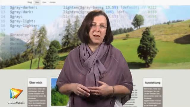 One-Page-Webseiten mit Bootstrap, LESS und Sass Tutorial: Trailer |video2brain.com смотреть онлайн