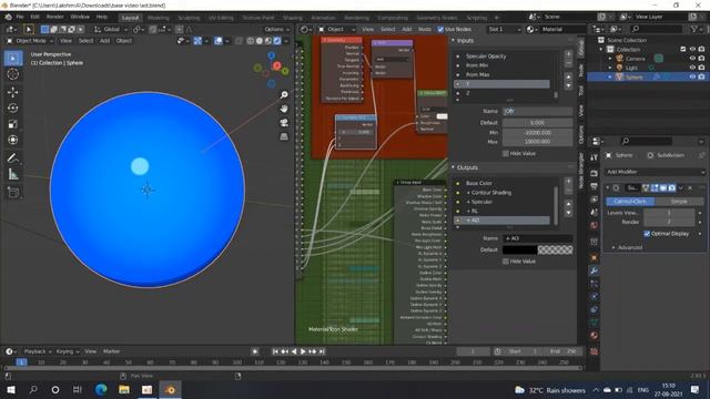 Toon Shader : Part 4 - Specular, Contour Shading and Gradient Effect in blender (Eevee) смотреть онлайн