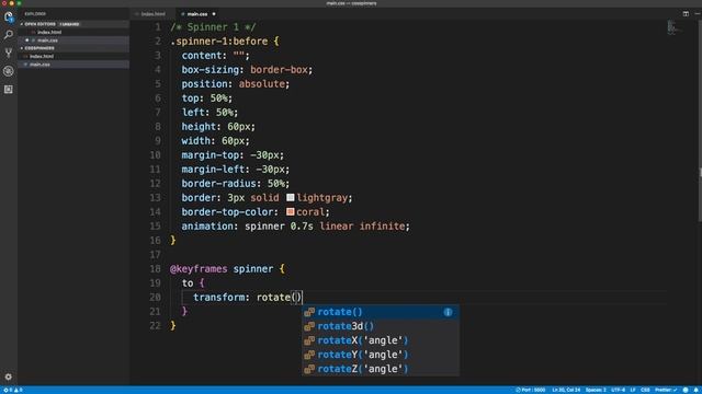 Simple Pure CSS Spinners смотреть онлайн