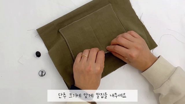 DIY | Handmade mini tote bag / 핸드메이드 미니 토트백 만들기 / 똑딱이 자석 단추 토트백 / 귀여운 토트백 смотреть онлайн