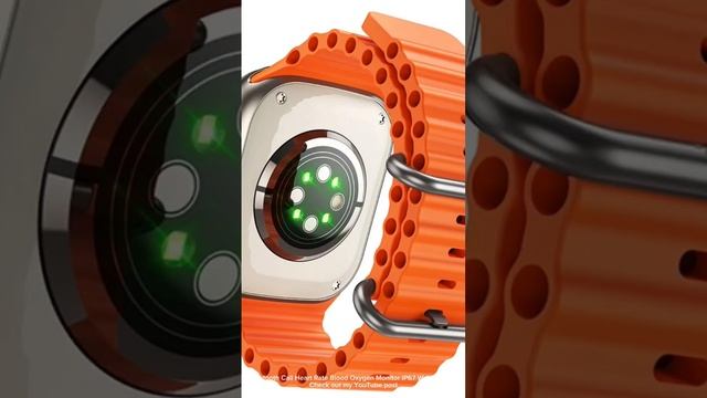 HOCO Y12 Ultra 1.96 inch HD Screen bluetooth Call Heart Rate Blood Oxygen Monitor смотреть онлайн