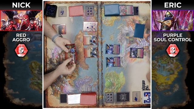 Terrasaur Aggro vs Purple Soul Control | Dawn of History | Battle Spirits Saga Gameplay смотреть онлайн