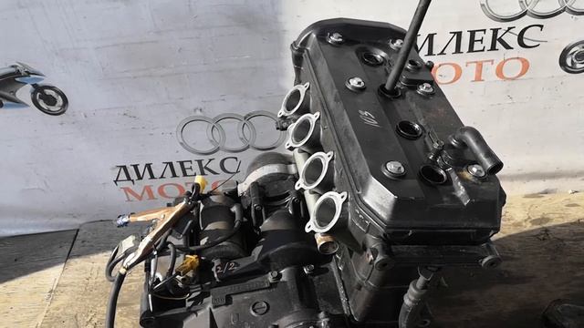 Двигатель Kawasaki ZZR1100-1 ZXT10CE лот 103 цена 40000 тр смотреть онлайн