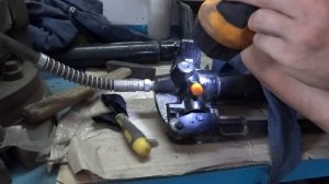 "не держит гидравлика"  ремонт.