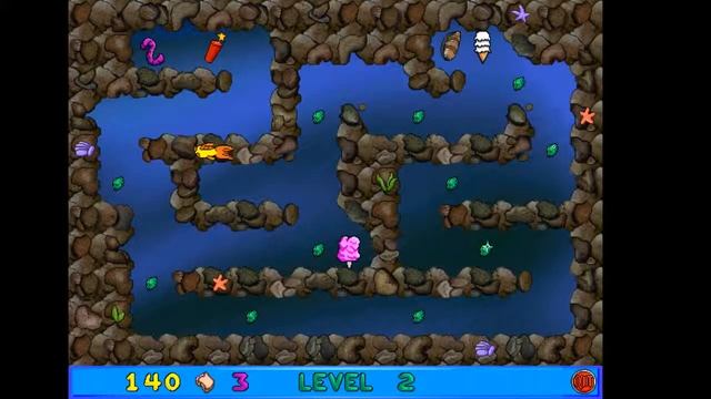 Freddi Fish & Luther's Maze Madness Gameplay смотреть онлайн