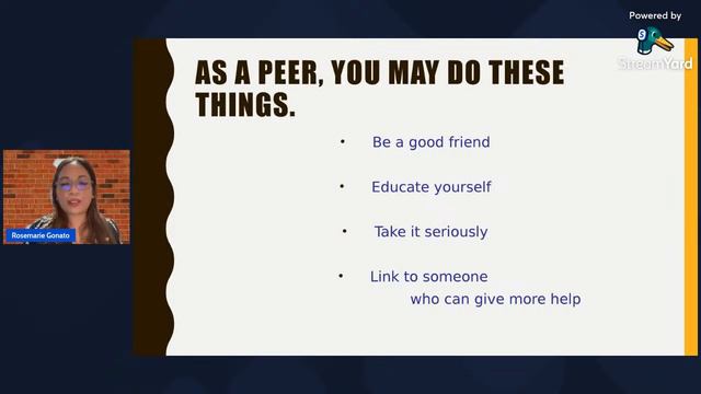 "It's Okay Not To Be Okay": A webinar on Suicide Prevention смотреть онлайн