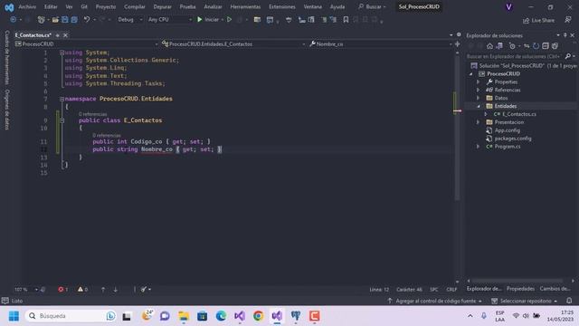 07 - Entidad | Proceso CRUD (Visual C Sharp y PostgreSQL) смотреть онлайн