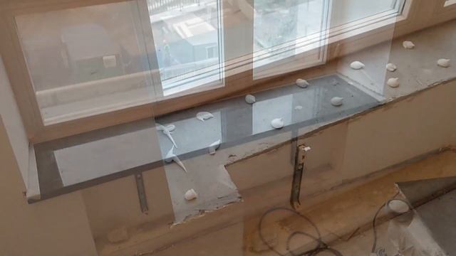 #101 - Монтаж двух прямых подоконников из искусственного камня смотреть онлайн