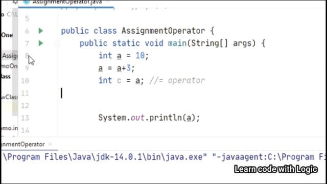Java Programming Tutorial -16| Assignment operators in Java with coding examples clearly explanatio смотреть онлайн