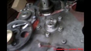 Установка промежуточной шестерни ( паразитка )