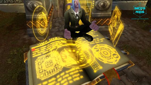 World of Warcraft - Flying Book Mount смотреть онлайн