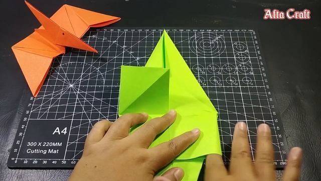How to Make Origami Paper Flying Dinosaur - Dinosaur Easy Tutorial - Afta Craft смотреть онлайн