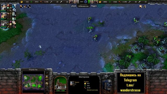 Альянс БЕЗ ГЕРОЕВ - ВСЮ КАРТУ ЗАСТРОИЛ БАШНЯМИ в Warcraft 3 Reforged смотреть онлайн