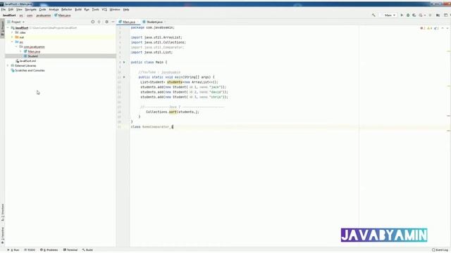 java 7 vs java 8 - sort смотреть онлайн