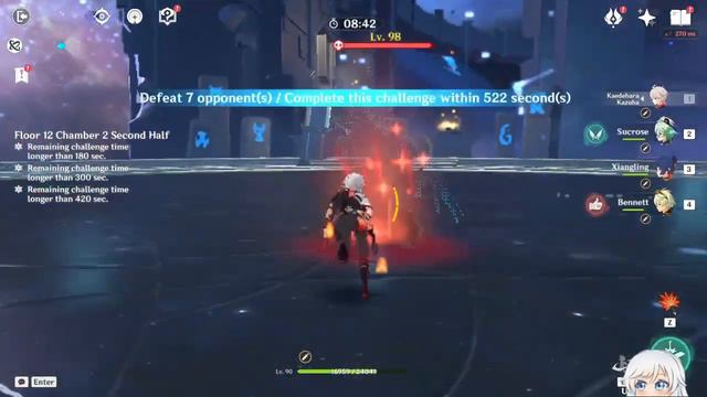 [246] Free Pilot Spiral Abyss 3.6 Phase 3 (8 Star AR 57 America) смотреть онлайн