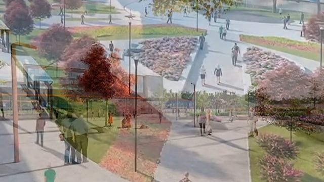 Благоустройство станции метро «Аминьевская» БКЛ метро смотреть онлайн