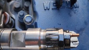 Замена форсунки WP12,шакман Х3000.