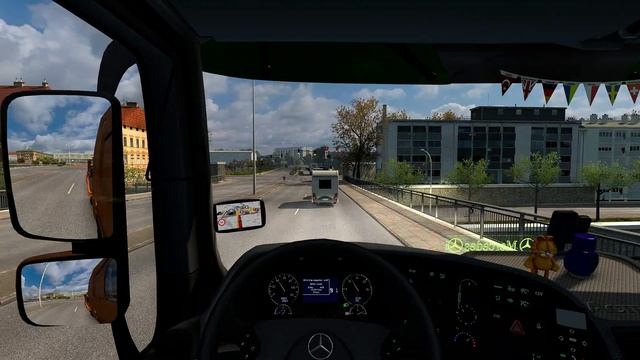 ETS2 1.39 - Euro Truck Simulator 2 - Mercedes Actros MP3 - Promods 2.51 - Trailer Schwarzmüller смотреть онлайн