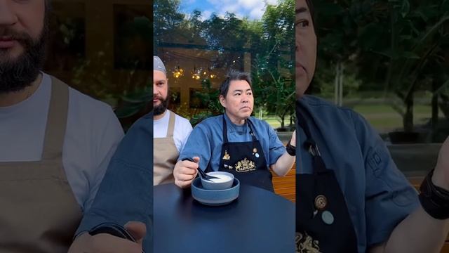 Холодный картофельный суп от Ташиюки Сакамото