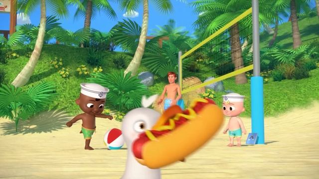Playdate at the Beach Song | The Sailor Went to Sea | CoComelon Nursery Rhymes & Kids Songs смотреть онлайн