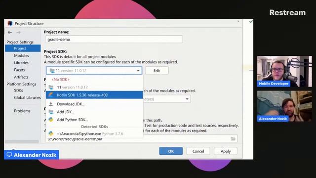Александр Нозик. Кое-что о gradle. Groovy, Kts, Scripts [Workshop] / Мобильный разработчик смотреть онлайн